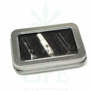 BLACK LEAF Glas Tips 3er Set | Ø 8mm