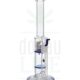 BLACK LEAF Bubbler 'Double Honeycomb' blau | 32 cm