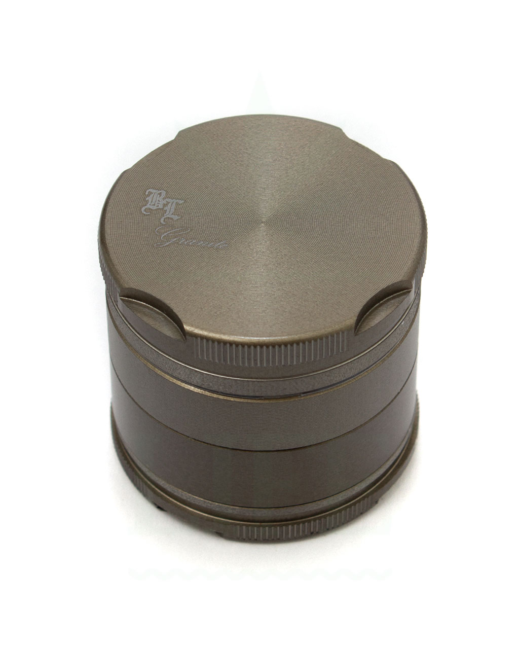 BLACK LEAF Aluminium Grinder 'Edge' | Ø 38 mm