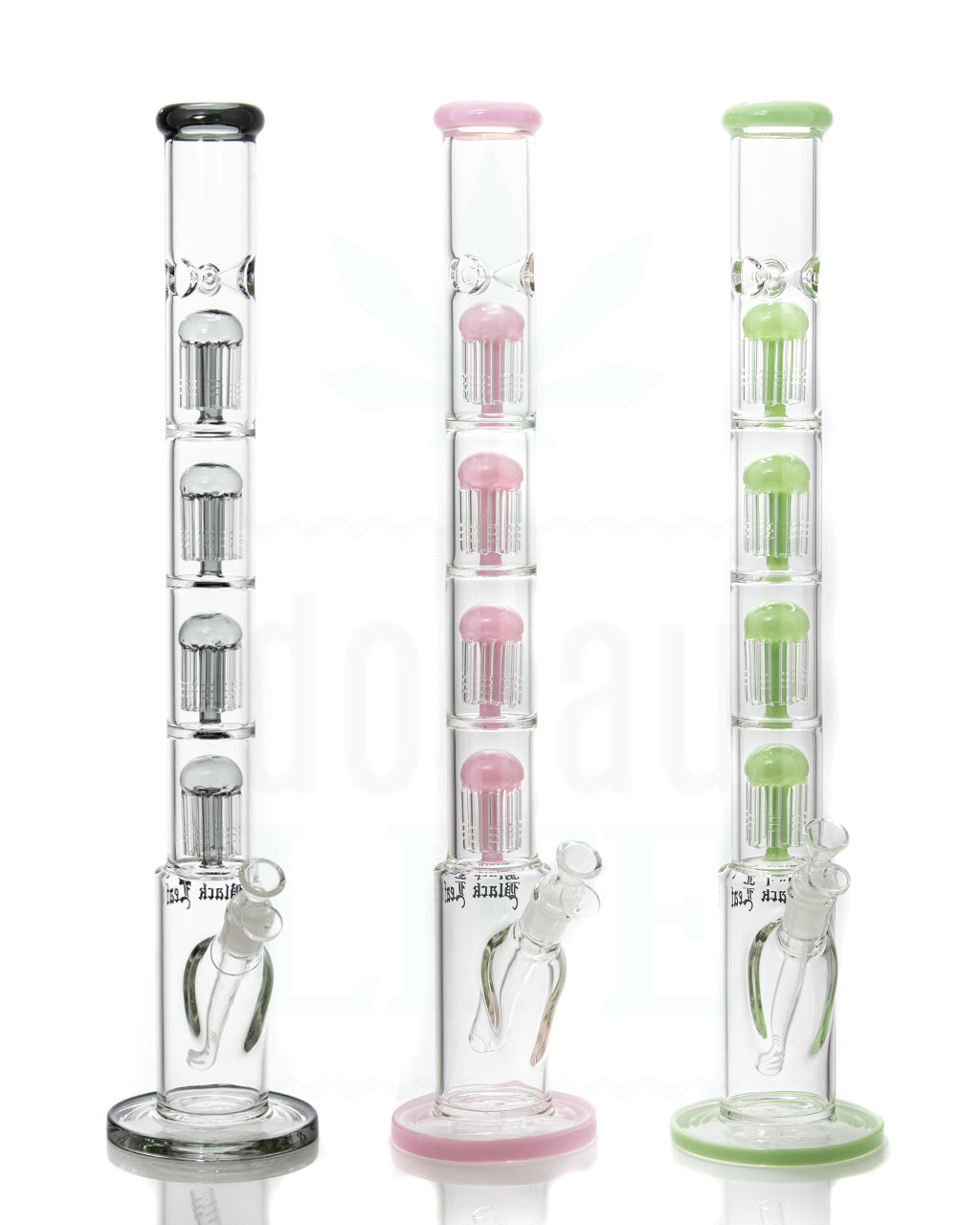 BLACK LEAF Percolatorbong 'Wolkenkratzer' | 58 cm