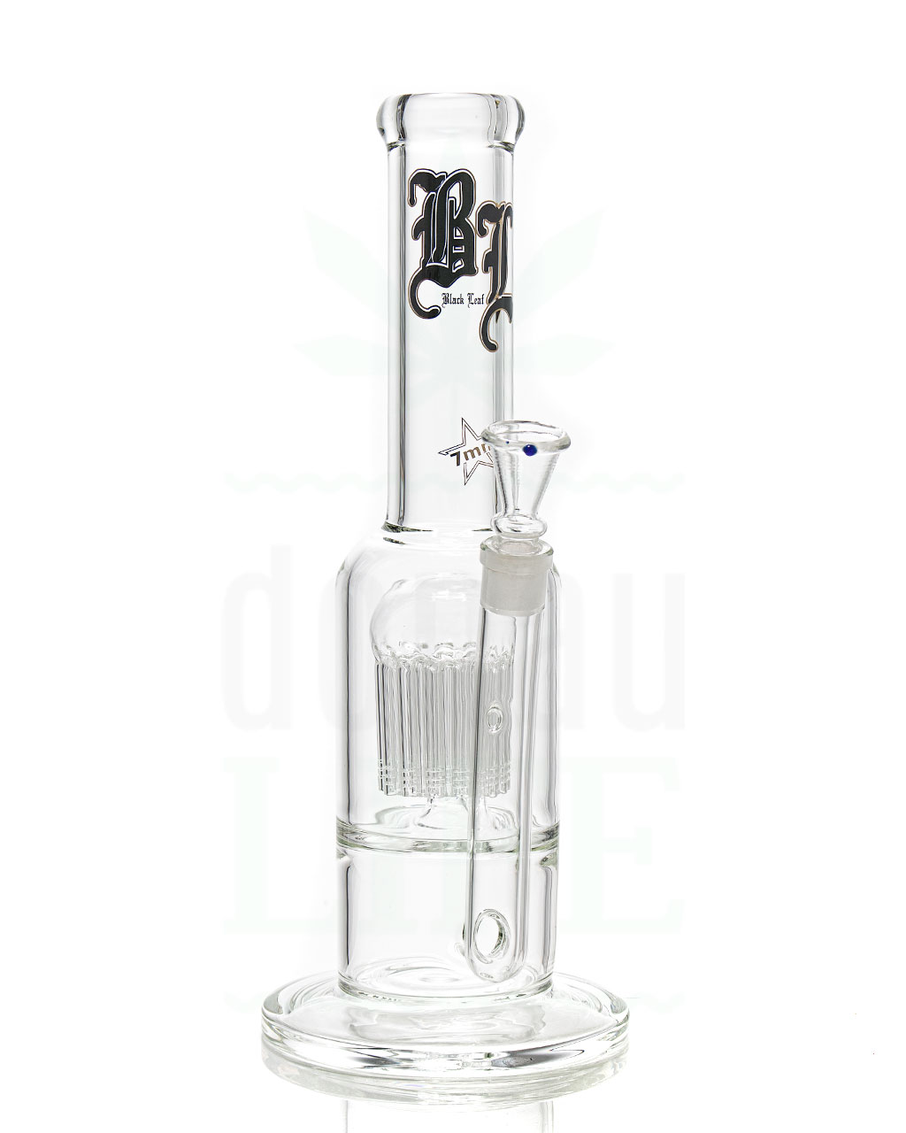 BLACK LEAF Percolatorbong 'Wasserfall' 7 mm | 38 cm