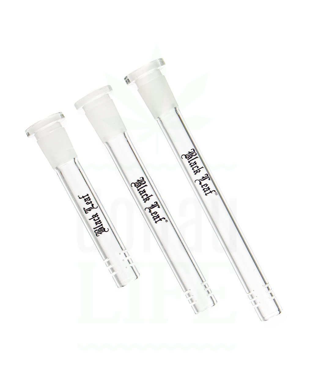 BLACK LEAF Chillum mit Innenschliff Schlitz-Diffuser | 18