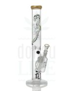 BLACK LEAF Percolator Bong 'Gold Dragon' | inkl. Vorkühler