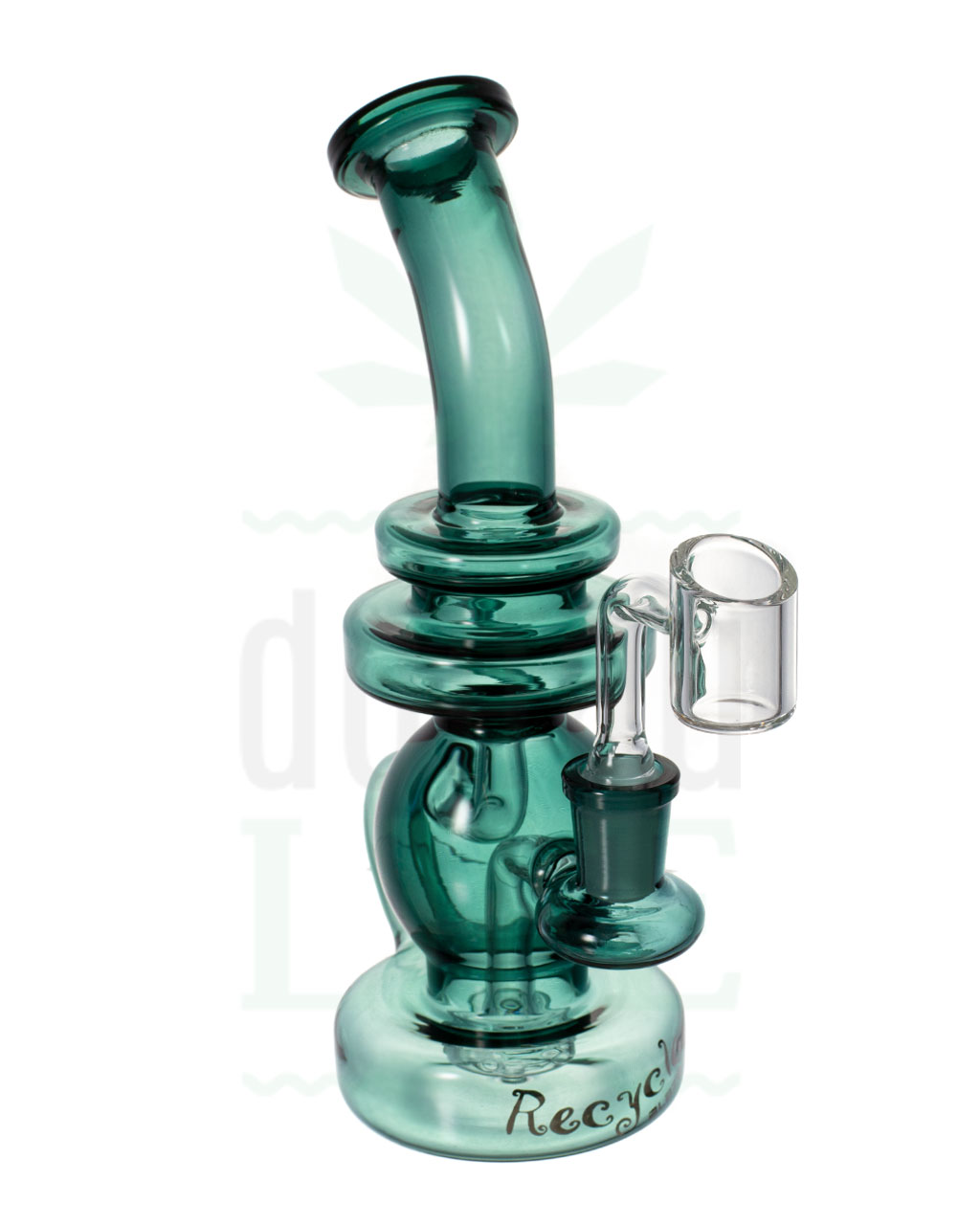 BLAZE GLASS Recycler 'grüne Welle' | 19