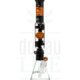 BLAZE GLASS Beakerbong 'Twisted Transistor' | 55 cm