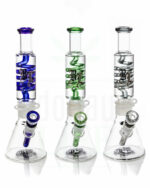 BLAZE GLASS Steckbong mit Kühlspirale 'Helix' | 32 cm