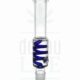 BLAZE GLASS Steckbongmittelteil 'Blue Perc'