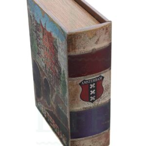 KAVATZA Stashboxbuch 'Amsterdam' mit Mischbrett