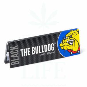 BULLDOG Black 1 1/4 Papers | 50 Blatt