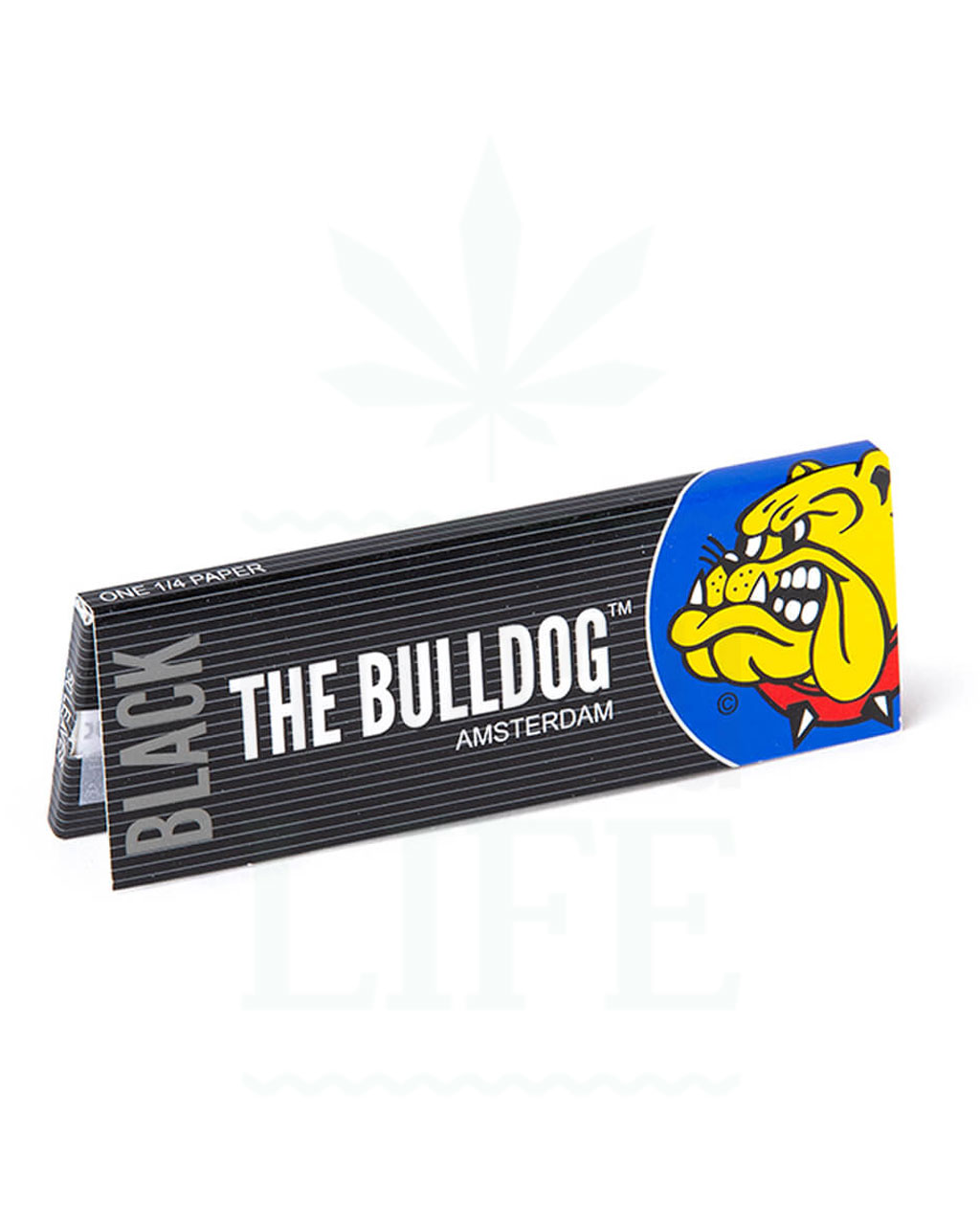 BULLDOG Black 1 1/4 Papers | 50 Blatt