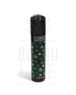 CLIPPER Bong Feuerzeug 'Weed Leafs'