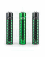 CLIPPER Metall Feuerzeug 'Weed Leafs'