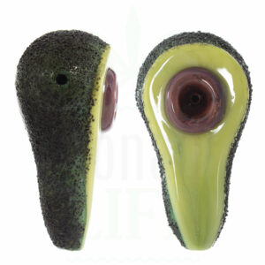 EMPIRE GLASSWORKS Glaspfeife 'Avocadope' | 10 cm