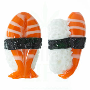 EMPIRE GLASSWORKS Glaspfeife 'Shrimp Nigiri' | 12 cm