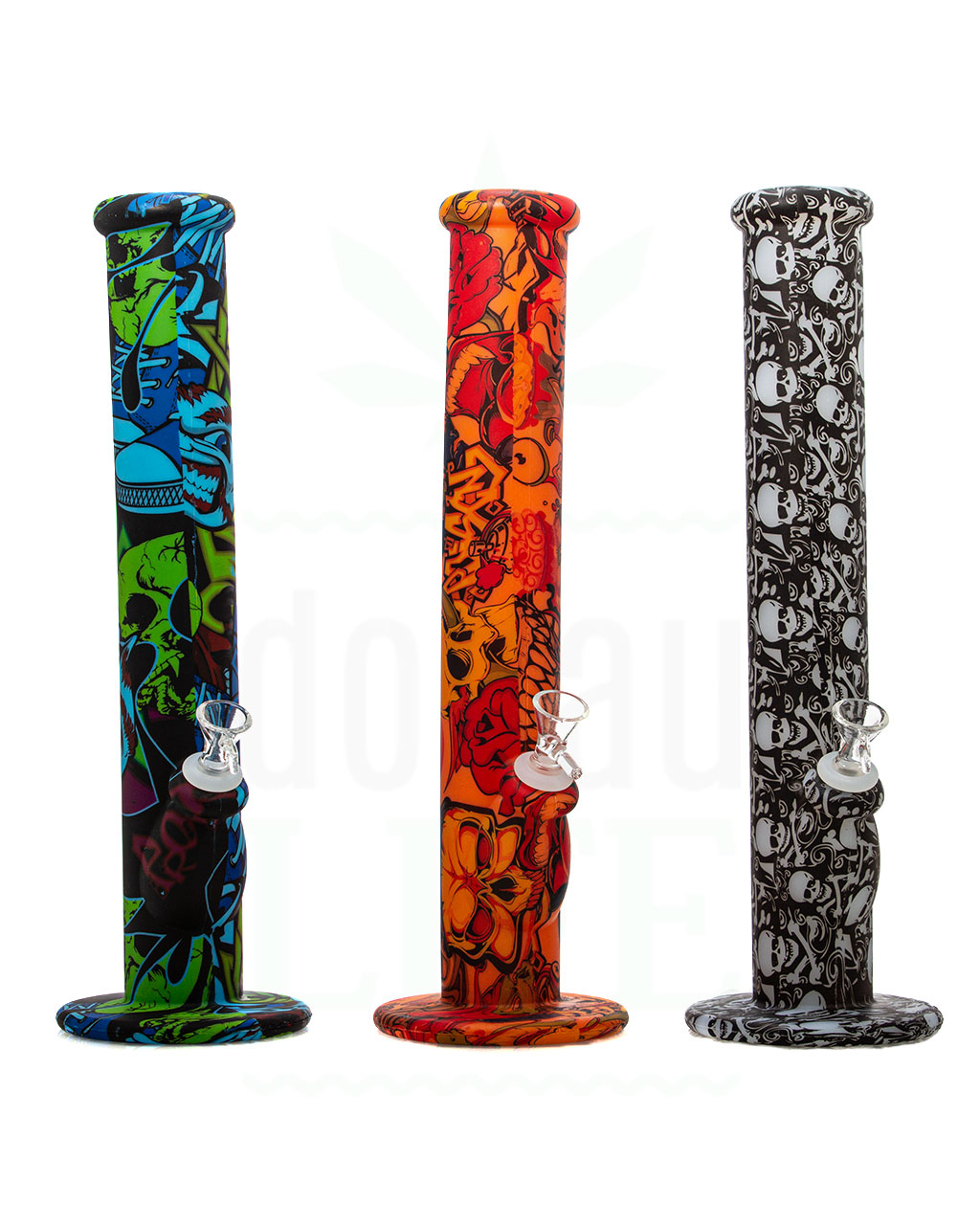 Silikon Zylinderbong 'Stanley' | 35 cm