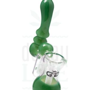 GRACE GLASS Hand Bubbler 'Double Tap' | 18 cm