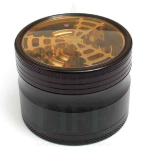 Fenster Aluminiumgrinder Gold | 4-teilig