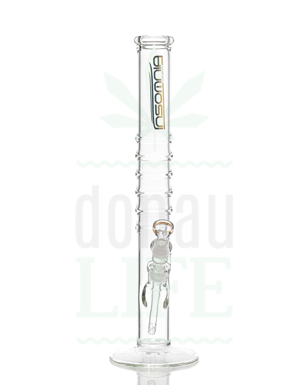 INSOMNIA Glasbong Gold Edition 'Gold Digger' | 50 cm