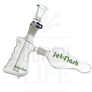 BLACK LEAF Steckpipe 'Jet Flash' schwarz | 19 cm