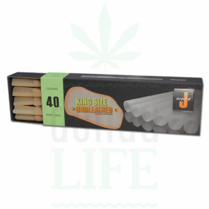 JWARE Cones King Size ungebleicht | 40 Stück