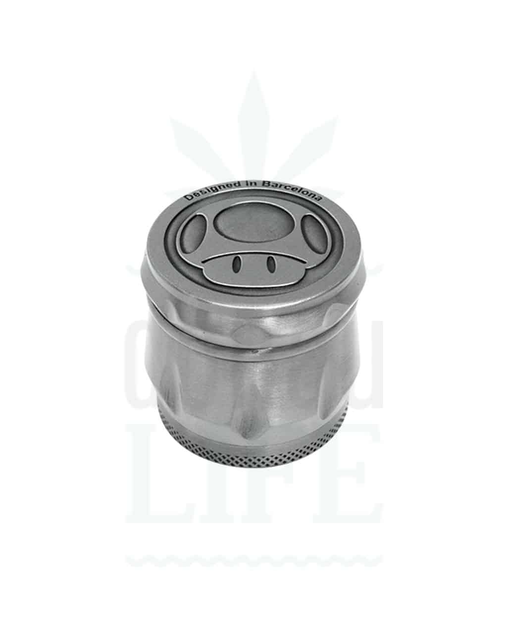 Aluminium Grinder 'Mushroom' 4-teilig | Ø 40 mm