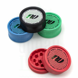 NV Grinder 'Pocket' 2-teilig aus Hanfplastik | Ø 63 mm