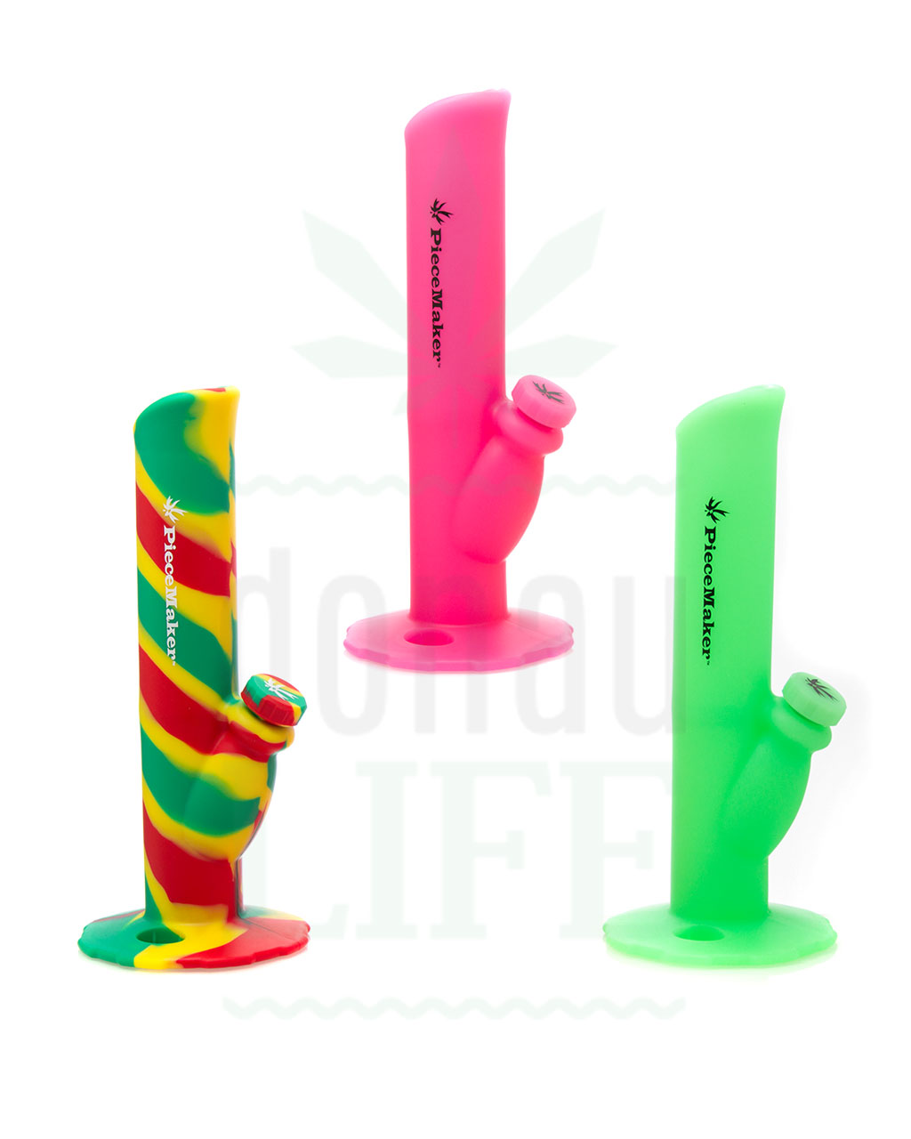 PIECEMAKER 'Kermit' Silikonbong | 27 cm