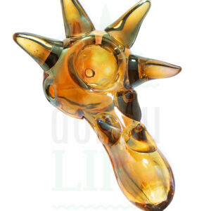 BLACK LEAF Purpfeife aus Glas 'Midas' | 11 cm