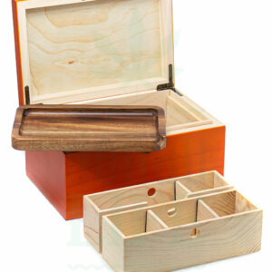 ROLLING SUPREME G7 Holzbox mit Schloss | Fichte