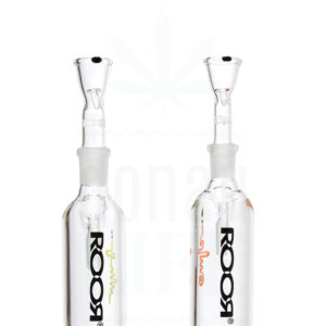 ROOR Vorkühler zylindrisch mit Logo | schwarz