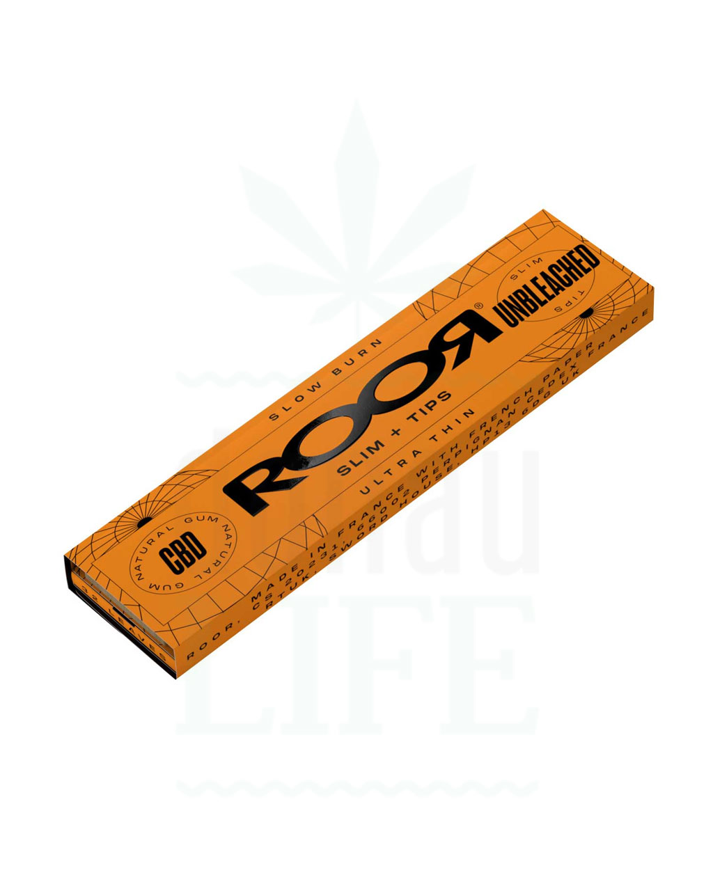 ROOR Ultra Thin Papers KSS + Tips unbleached | 32 Blatt