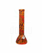 Silikon Beakerbong 'Grafitti' | 33 cm