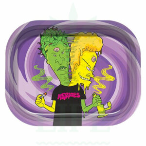 SMOKE ARSENAL Rolling Tray S | 'Dabbers & Butthead'