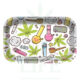 SMOKE ARSENAL Rolling Tray M | 'Stoner things'