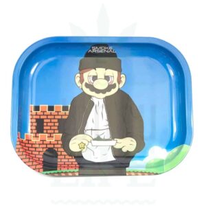 SMOKE ARSENAL Rolling Tray S | 'Weed Castle'