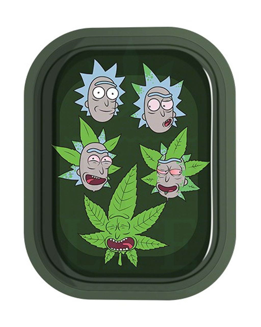 SMOKE ARSENAL Rolling Tray S | 'Green Rick'