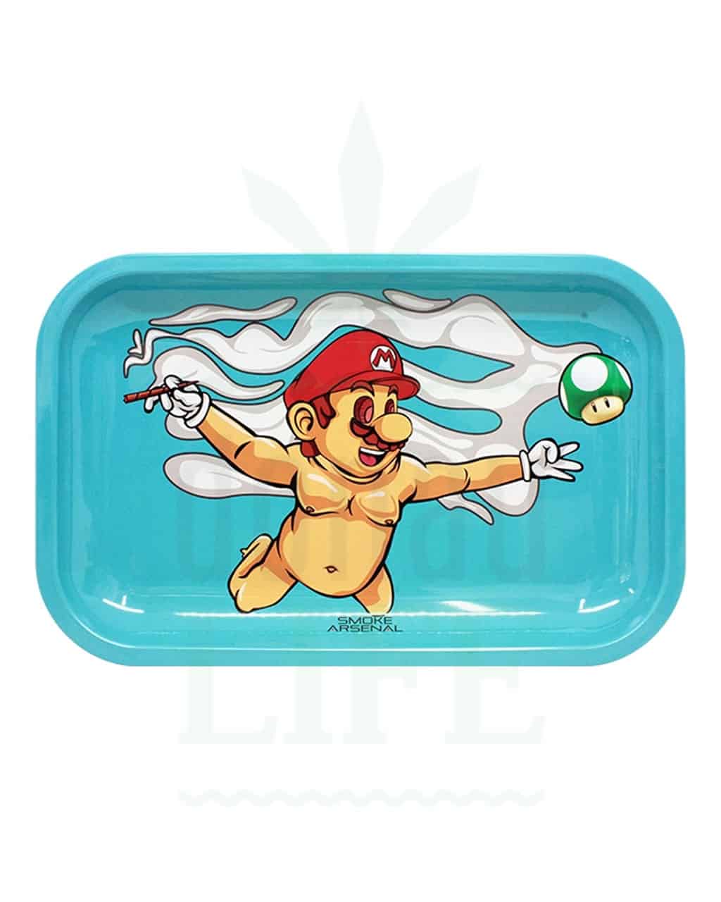 SMOKE ARSENAL Rolling Tray M | 'Nirjuana'