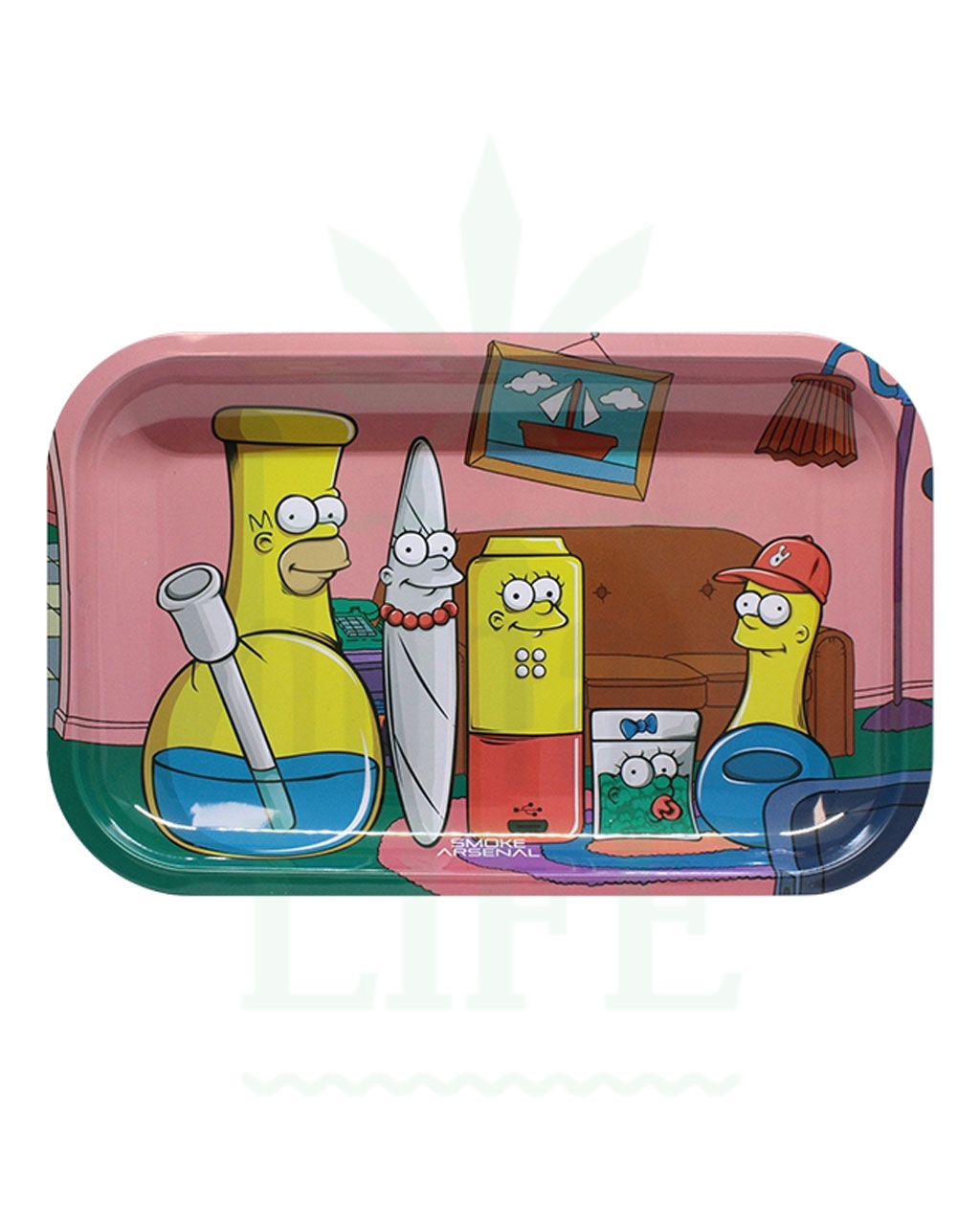 SMOKE ARSENAL Rolling Tray M | 'Simpbongs'