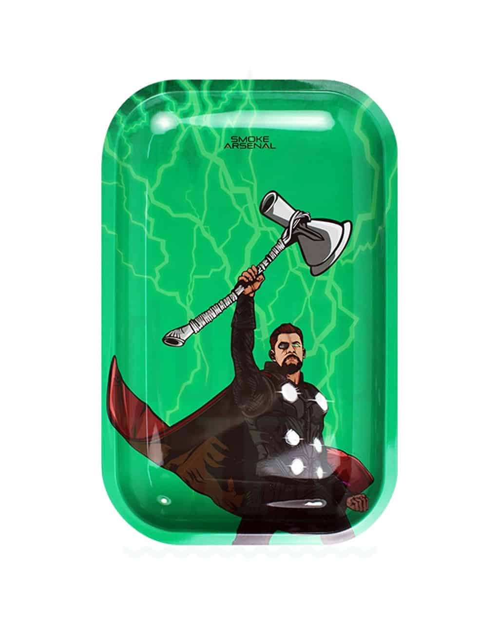 SMOKE ARSENAL Rolling Tray | 'Storm Bonger'